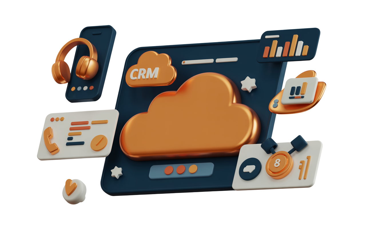 Företagstelefoni Illustration