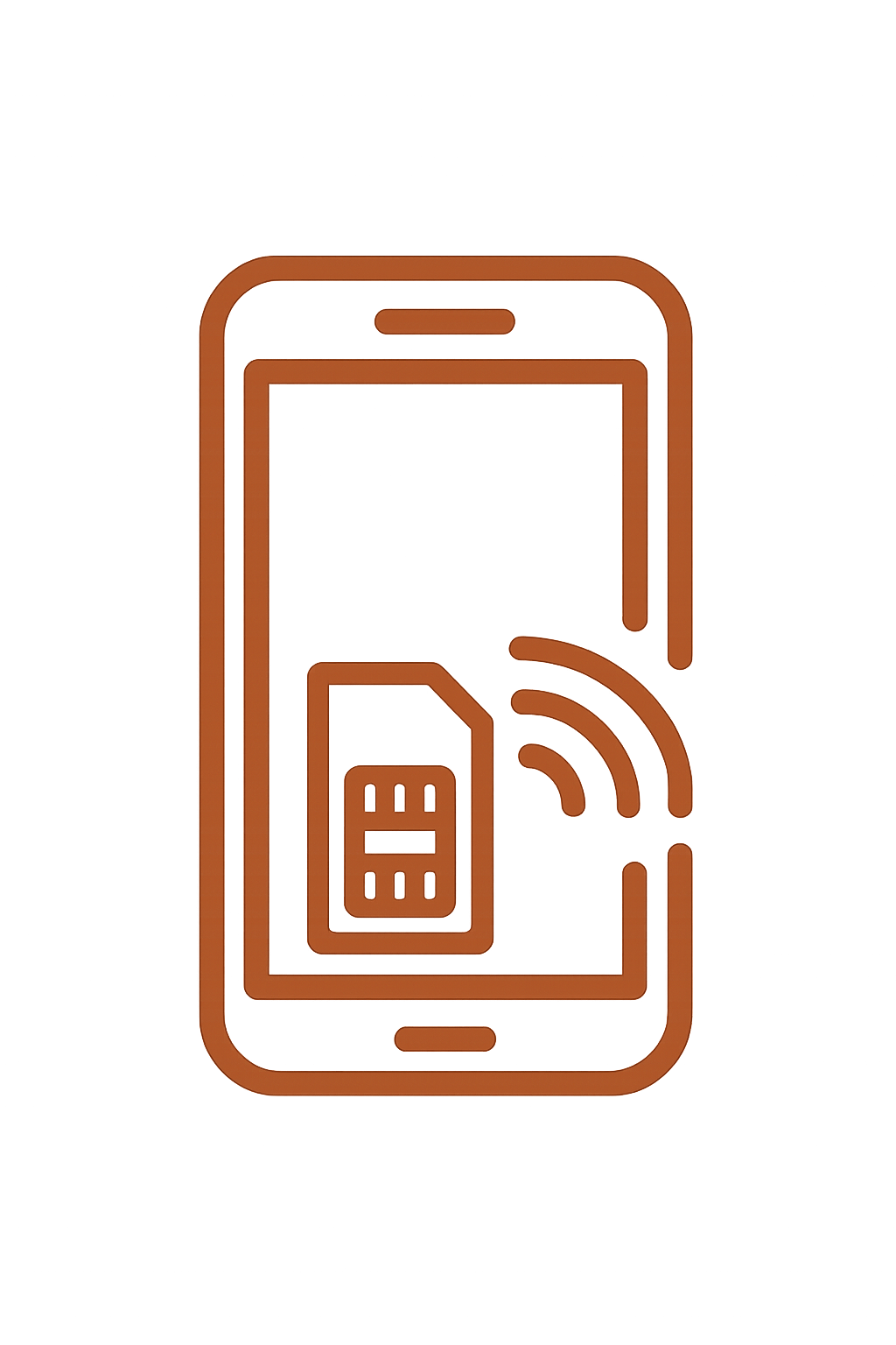 Mobilabonnemang illustration