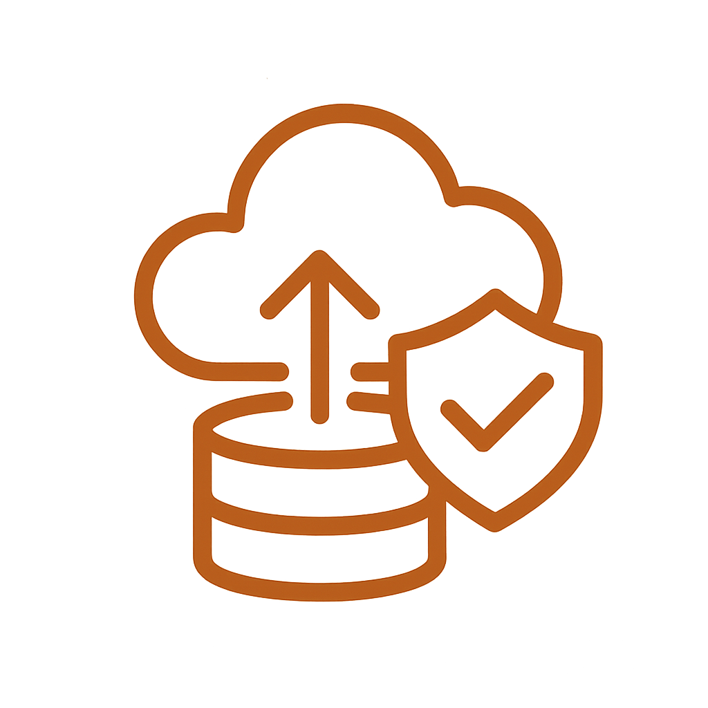 CTA illustration för säker fillagring och backup